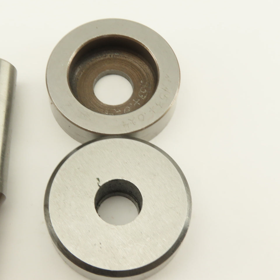 .453 + Tol Round Hole Die CNC Turret Punch Shank .625 Lot Of 11