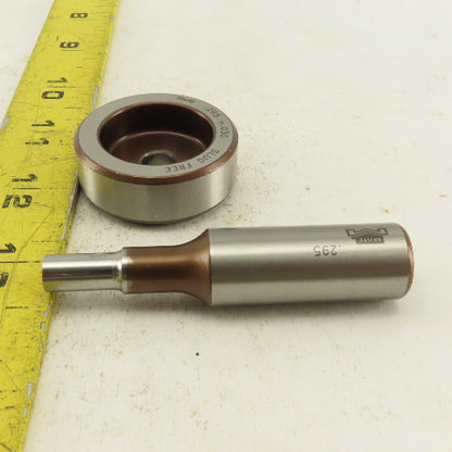 .295 + .030 Round Hole Die CNC Turret Punch Shank .625 Lot Of 2
