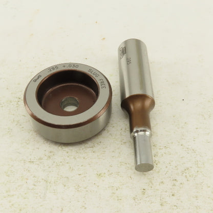 .295 + .030 Round Hole Die CNC Turret Punch Shank .625 Lot Of 2