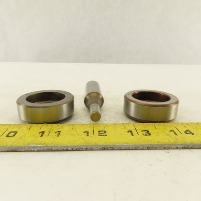 .270 + Tol Round Hole Die CNC Turret Punch Shank .625 Lot Of 4