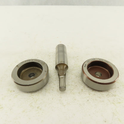 .270 + Tol Round Hole Die CNC Turret Punch Shank .625 Lot Of 4