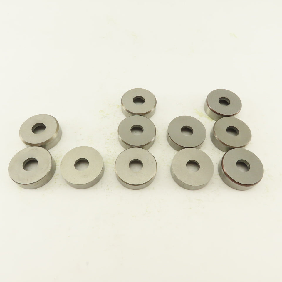 .500 + Tol Round Hole Die CNC Turret Mixed Tolerance Lot Of 11