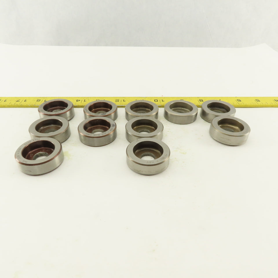 .500 + Tol Round Hole Die CNC Turret Mixed Tolerance Lot Of 11