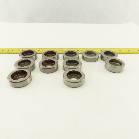 .500 + Tol Round Hole Die CNC Turret Mixed Tolerance Lot Of 11