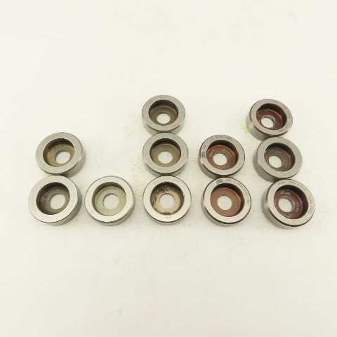 .500 + Tol Round Hole Die CNC Turret Mixed Tolerance Lot Of 11