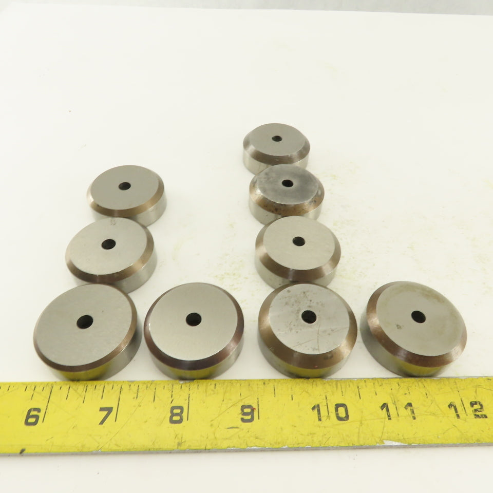 .221 + Tol Round Hole Die CNC Turret Punch Shank .625 Lot Of 15
