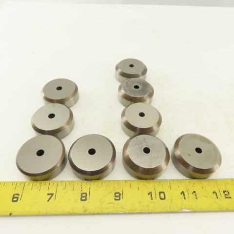 .221 + Tol Round Hole Die CNC Turret Punch Shank .625 Lot Of 15