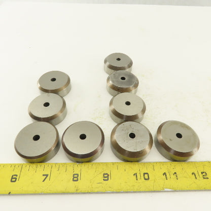 .221 + Tol Round Hole Die CNC Turret Punch Shank .625 Lot Of 15