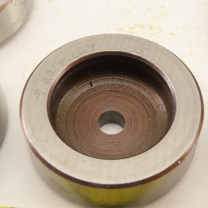 .221 + Tol Round Hole Die CNC Turret Punch Shank .625 Lot Of 15