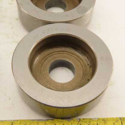 .437 + Tol Round Hole Die Mixed Tolerance For 1.562 Holder CNC Turret Lot Of 12