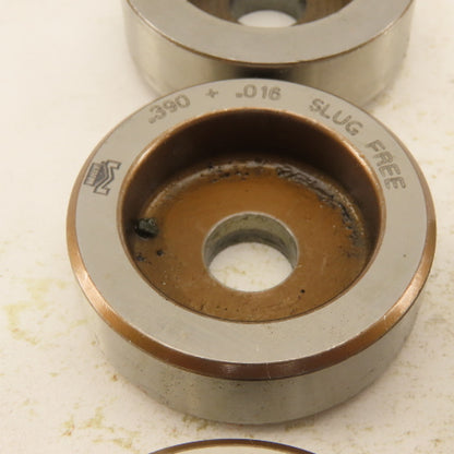 .390 + Tol Round Hole Die CNC Turret Punch Shank .625 Lot Of 12