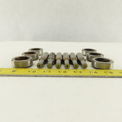 .390 + Tol Round Hole Die CNC Turret Punch Shank .625 Lot Of 12