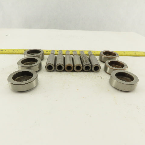 .390 + Tol Round Hole Die CNC Turret Punch Shank .625 Lot Of 12
