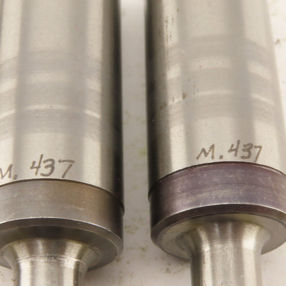.437 +.030 Round Hole Die CNC Turret Punch Shank .9375 Lot Of 4