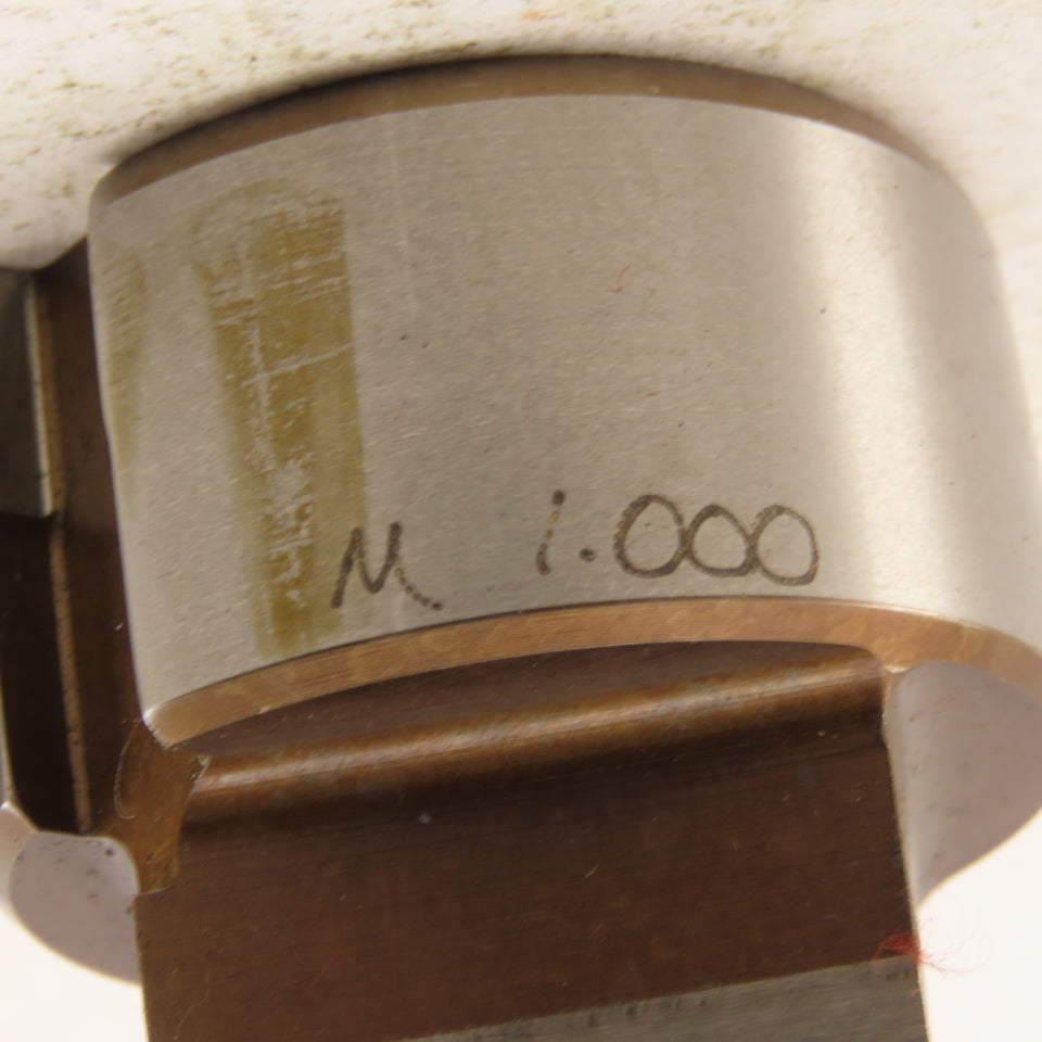1.000 + .012 Square Die Punch CNC Turret 1.625 Punch Shank Lot Of 2