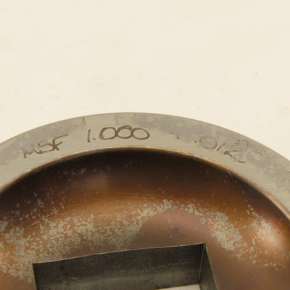 1.000 + .012 Square Die Punch CNC Turret 1.625 Punch Shank Lot Of 2