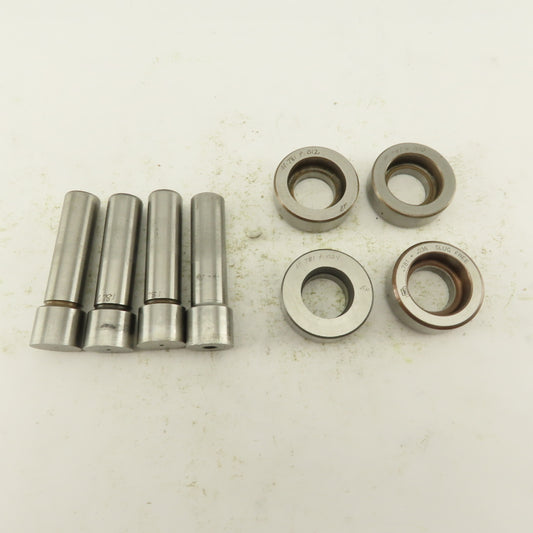 .781 + Tol Round Hole Die CNC Turret Punch Shank .625 Lot Of 8