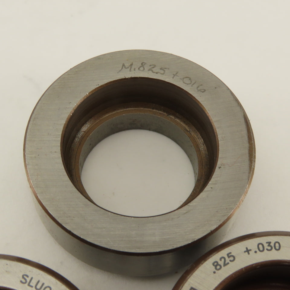 .825 + Tol Round Hole Die CNC Turret Punch Shank .625 Lot Of 5