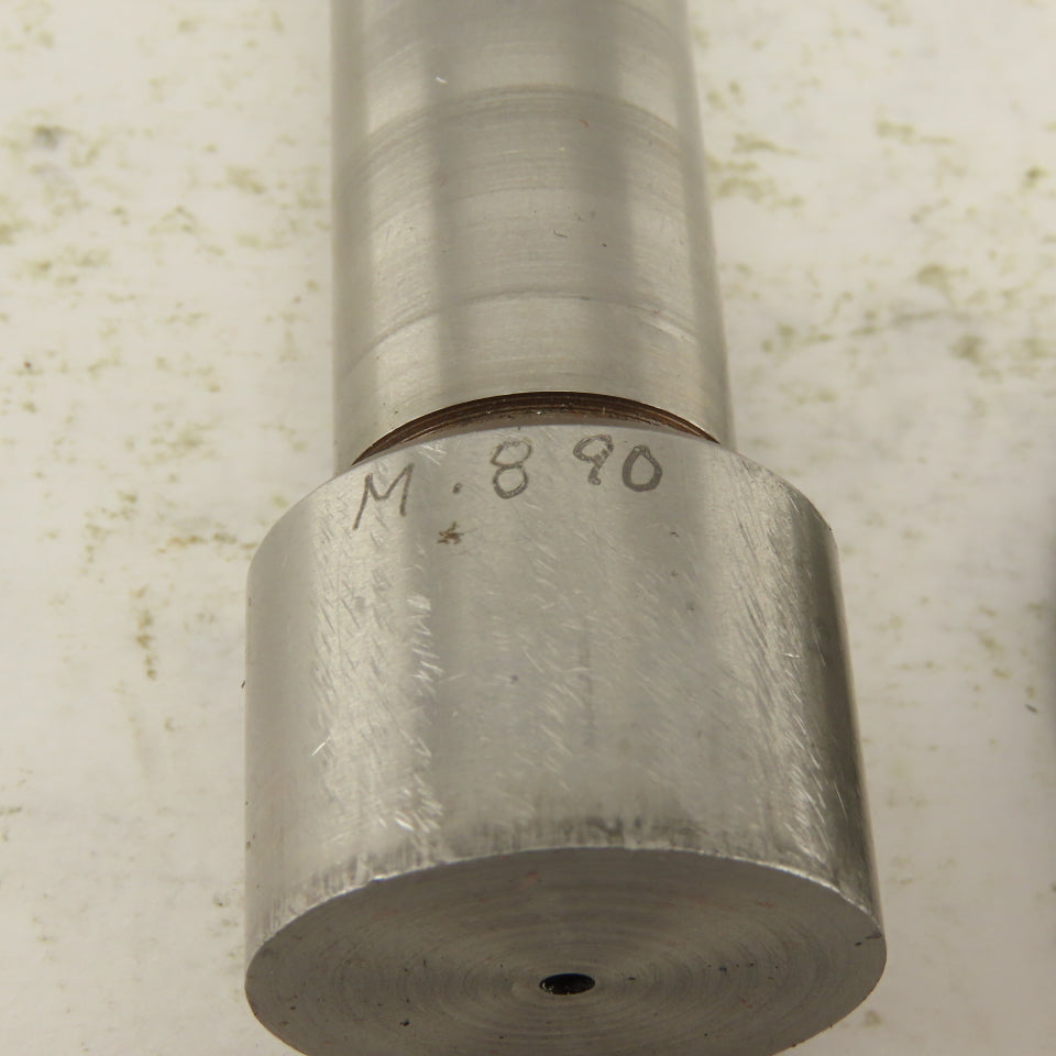 .890 + .014 Round Hole Die CNC Turret Punch Shank .625 Set