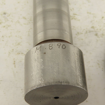 .890 + .014 Round Hole Die CNC Turret Punch Shank .625 Set