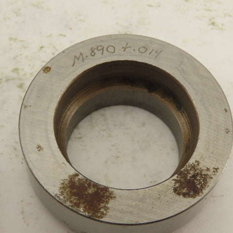 .890 + .014 Round Hole Die CNC Turret Punch Shank .625 Set