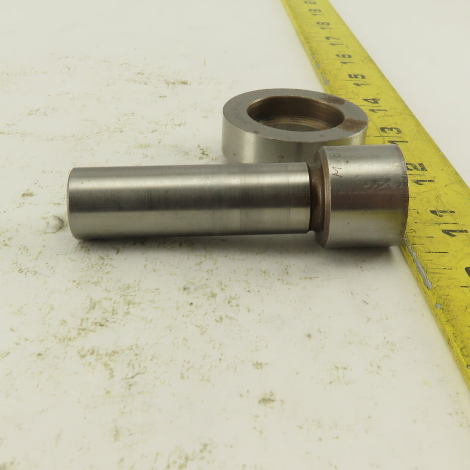 .890 + .014 Round Hole Die CNC Turret Punch Shank .625 Set