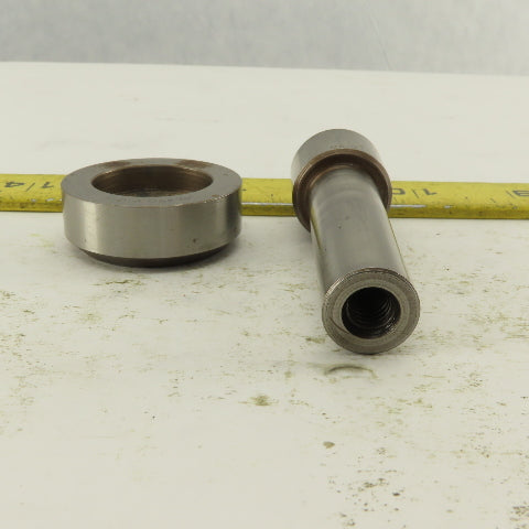 .890 + .014 Round Hole Die CNC Turret Punch Shank .625 Set