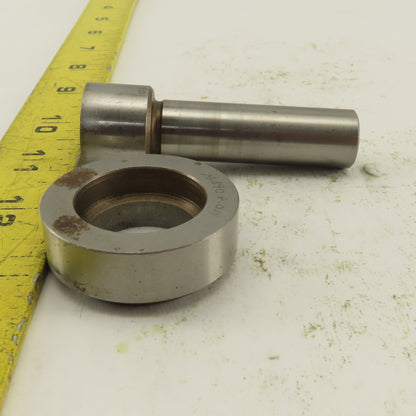 .890 + .014 Round Hole Die CNC Turret Punch Shank .625 Set