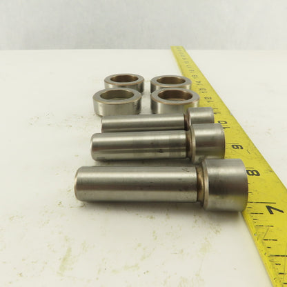 .875 + Tol Round Hole Die CNC Turret Punch Shank .625 Lot Of 7