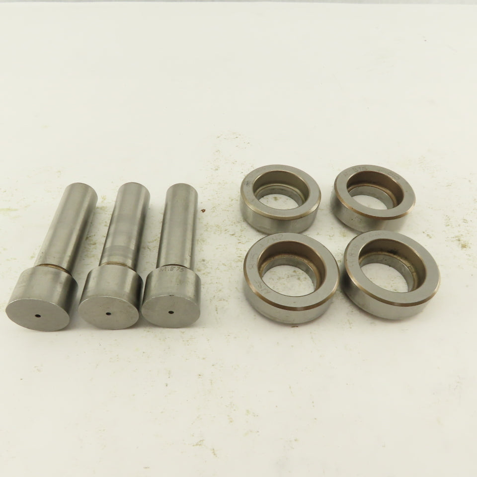 .875 + Tol Round Hole Die CNC Turret Punch Shank .625 Lot Of 7