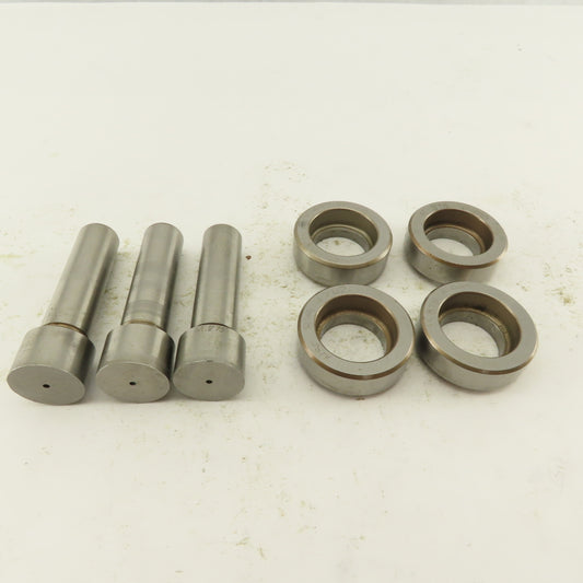 .875 + Tol Round Hole Die CNC Turret Punch Shank .625 Lot Of 7