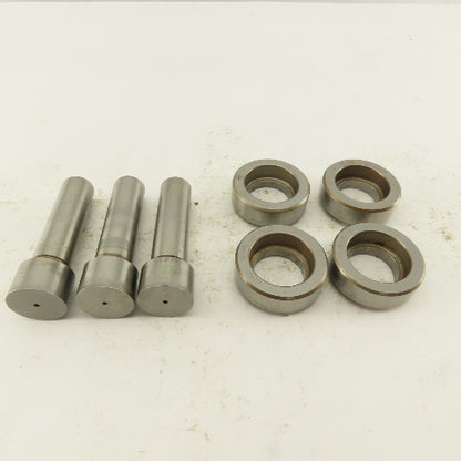 .875 + Tol Round Hole Die CNC Turret Punch Shank .625 Lot Of 7