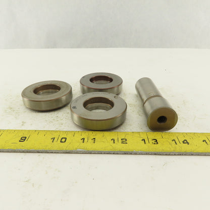 1.060 + Tol Round Hole Die CNC Turret Punch Shank .9375 Lot Of 4