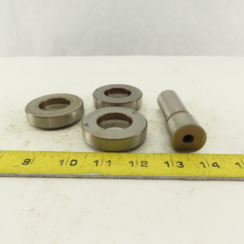 1.060 + Tol Round Hole Die CNC Turret Punch Shank .9375 Lot Of 4