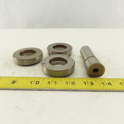 1.060 + Tol Round Hole Die CNC Turret Punch Shank .9375 Lot Of 4