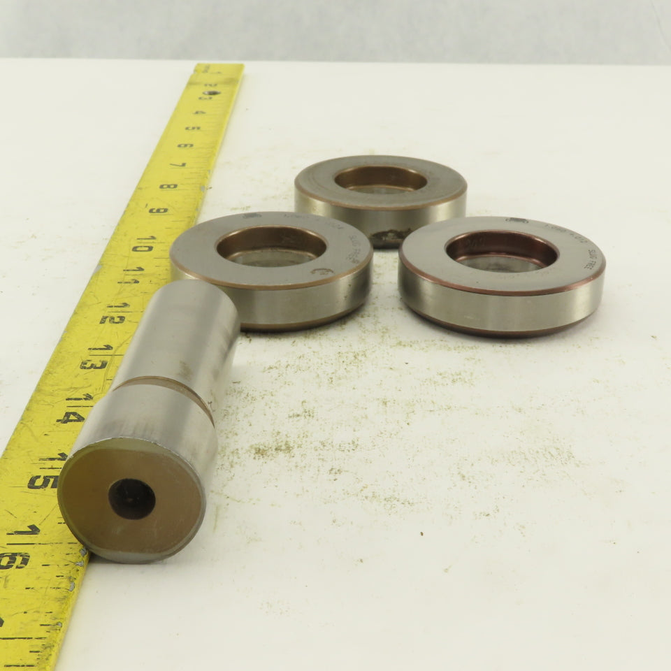 1.060 + Tol Round Hole Die CNC Turret Punch Shank .9375 Lot Of 4
