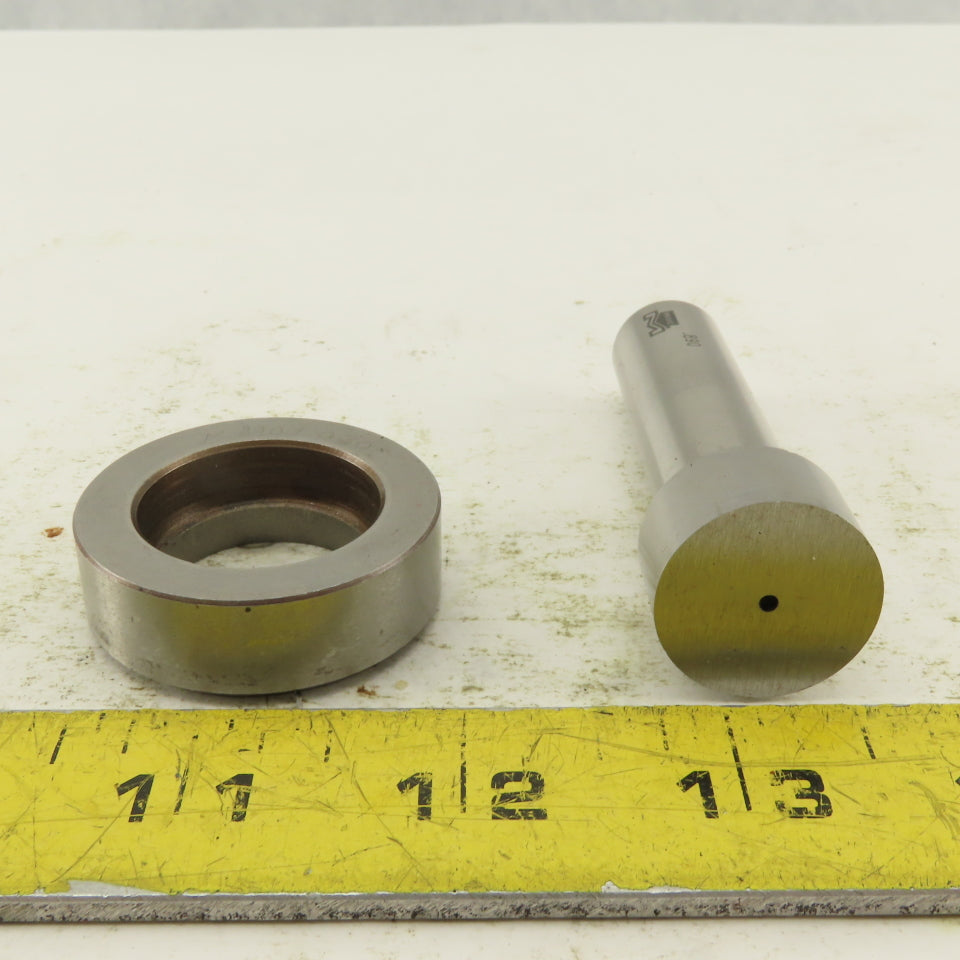 .820 + .030 Round Hole Die CNC Turret Punch Shank .625 Lot Of 2