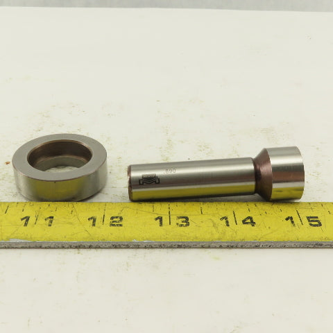 .820 + .030 Round Hole Die CNC Turret Punch Shank .625 Lot Of 2