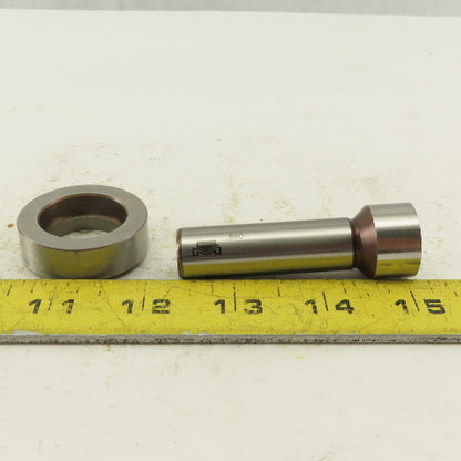 .820 + .030 Round Hole Die CNC Turret Punch Shank .625 Lot Of 2