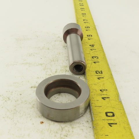 .820 + .030 Round Hole Die CNC Turret Punch Shank .625 Lot Of 2