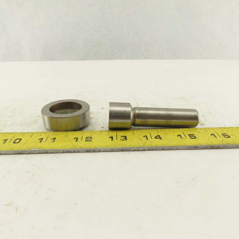 .880 + .012 Round Hole Die CNC Turret Punch Shank .625 Lot Of 2