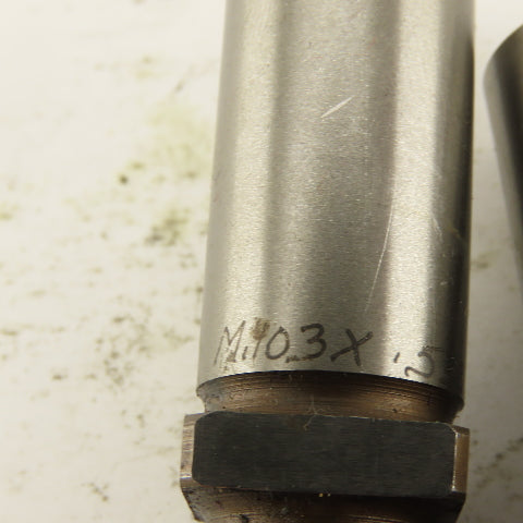 .103 x .533 + 0.36 Rectangle Oval Hole Die CNC Turret Punch Shank .625 Lot Of 6