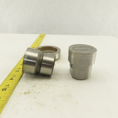 1.280 + .250 Round Hole Die CNC Turret Punch Shank 1.625 Lot Of 3