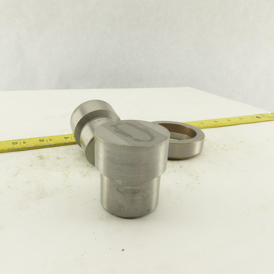 1.280 + .250 Round Hole Die CNC Turret Punch Shank 1.625 Lot Of 3