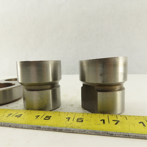 1.765 + Tol Round Hole Die CNC Turret Punch Shank 1.625 Lot Of 5