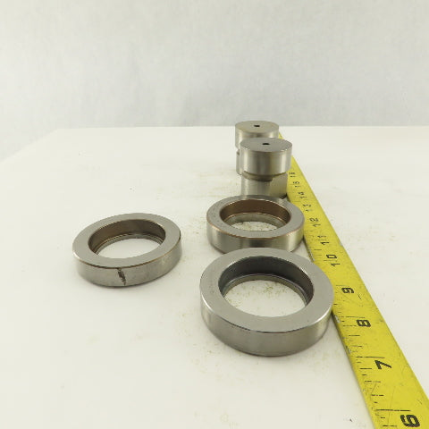 1.765 + Tol Round Hole Die CNC Turret Punch Shank 1.625 Lot Of 5