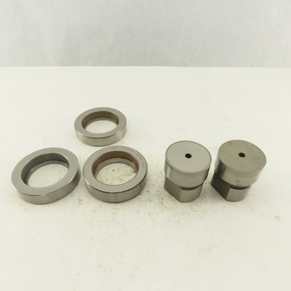 1.765 + Tol Round Hole Die CNC Turret Punch Shank 1.625 Lot Of 5