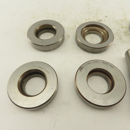 1.000 + Tol Round Hole Die CNC Turret Punch Shank .9375 Lot Of 9