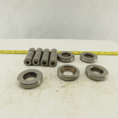 1.000 + Tol Round Hole Die CNC Turret Punch Shank .9375 Lot Of 9