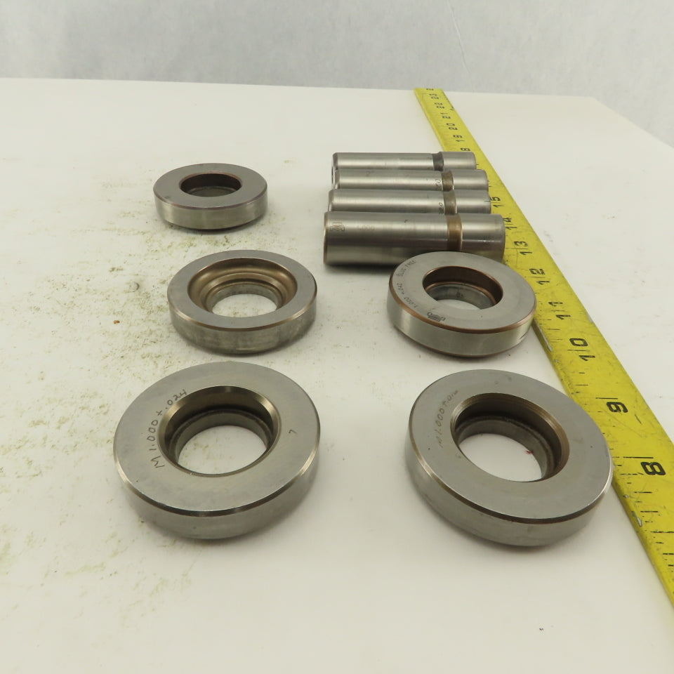 1.000 + Tol Round Hole Die CNC Turret Punch Shank .9375 Lot Of 9
